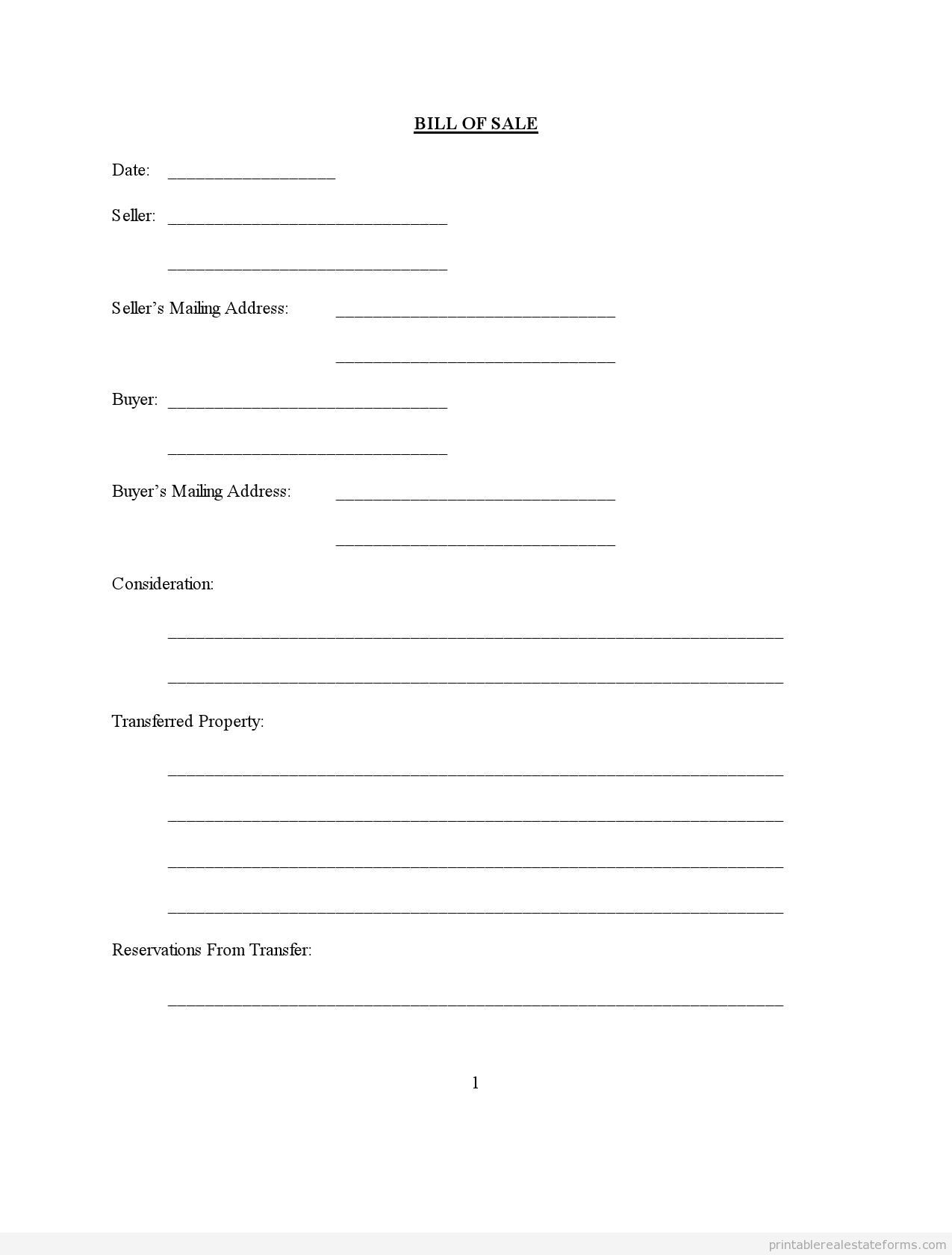 free-printable-bill-of-sale-form-pdf-word