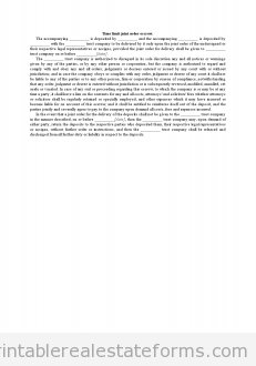 Time Limit Joint Order Escrow Time Limit Joint Order Escrow