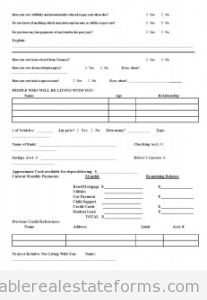 Preliminary Credit Application Preliminary Credit Application