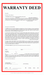 Free Printable Warranty Deed Form (PDF &amp; WORD)